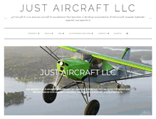 Tablet Screenshot of justaircraft.com